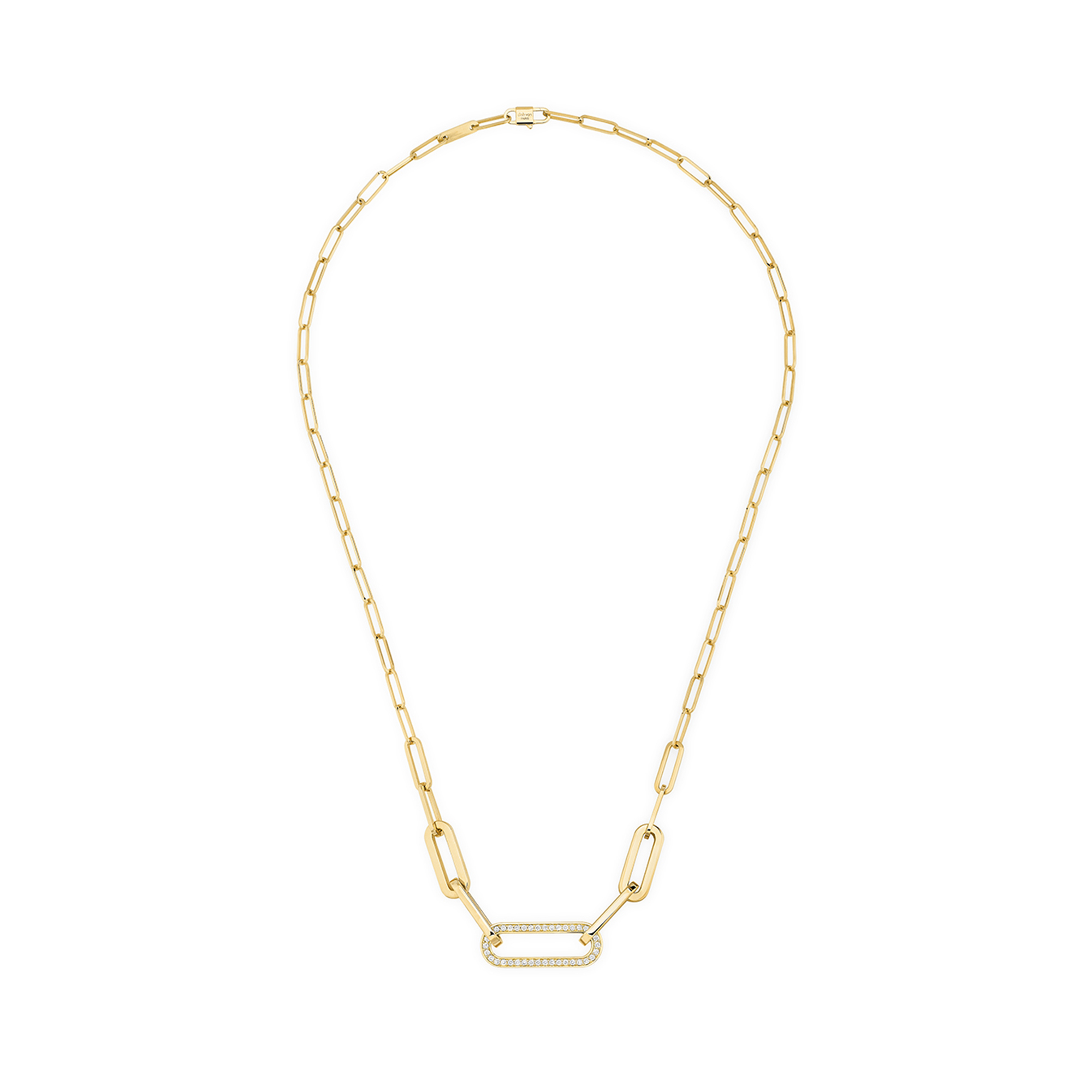 Link necklace gold store
